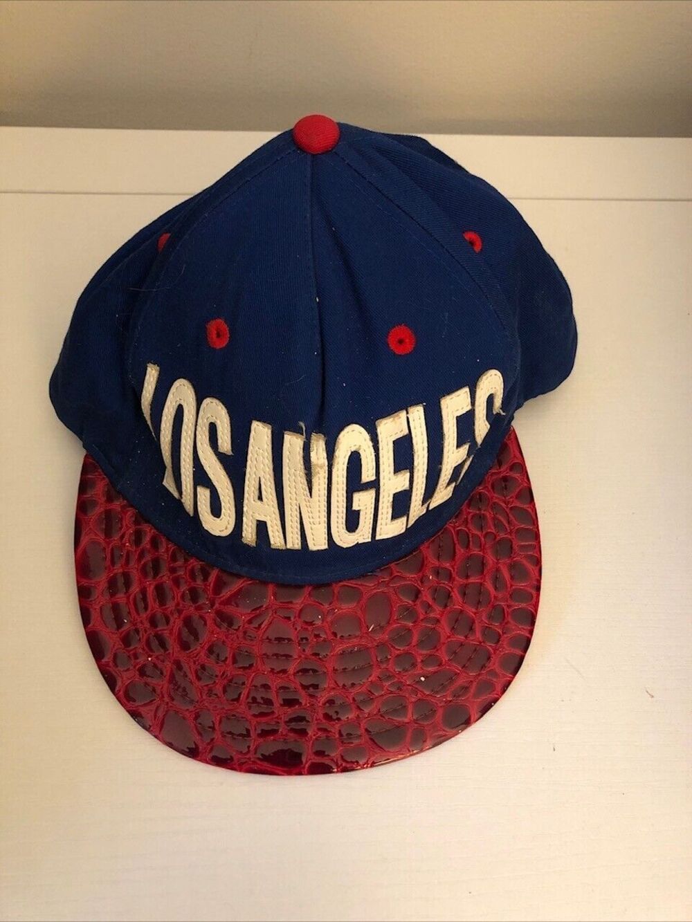 Los Angeles Clippers Baseball Cap/Hat Blue Red Snapback by KBEthos